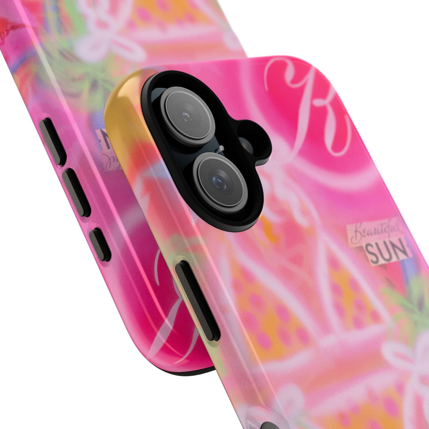 "santa monica strawberry" airbrush iPhone case