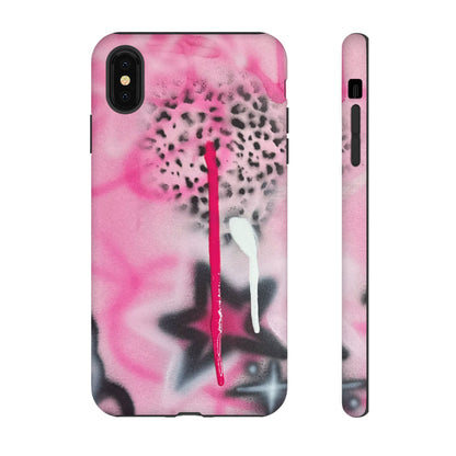"pink cheetah" airbrush iPhone case