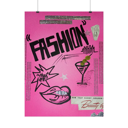 "high fashion" airbrush rolled print