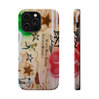MagSafe "very cherry" airbrush iPhone case