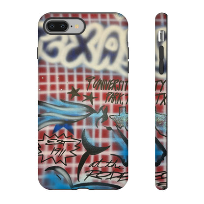 "texas" airbrush iPhone case