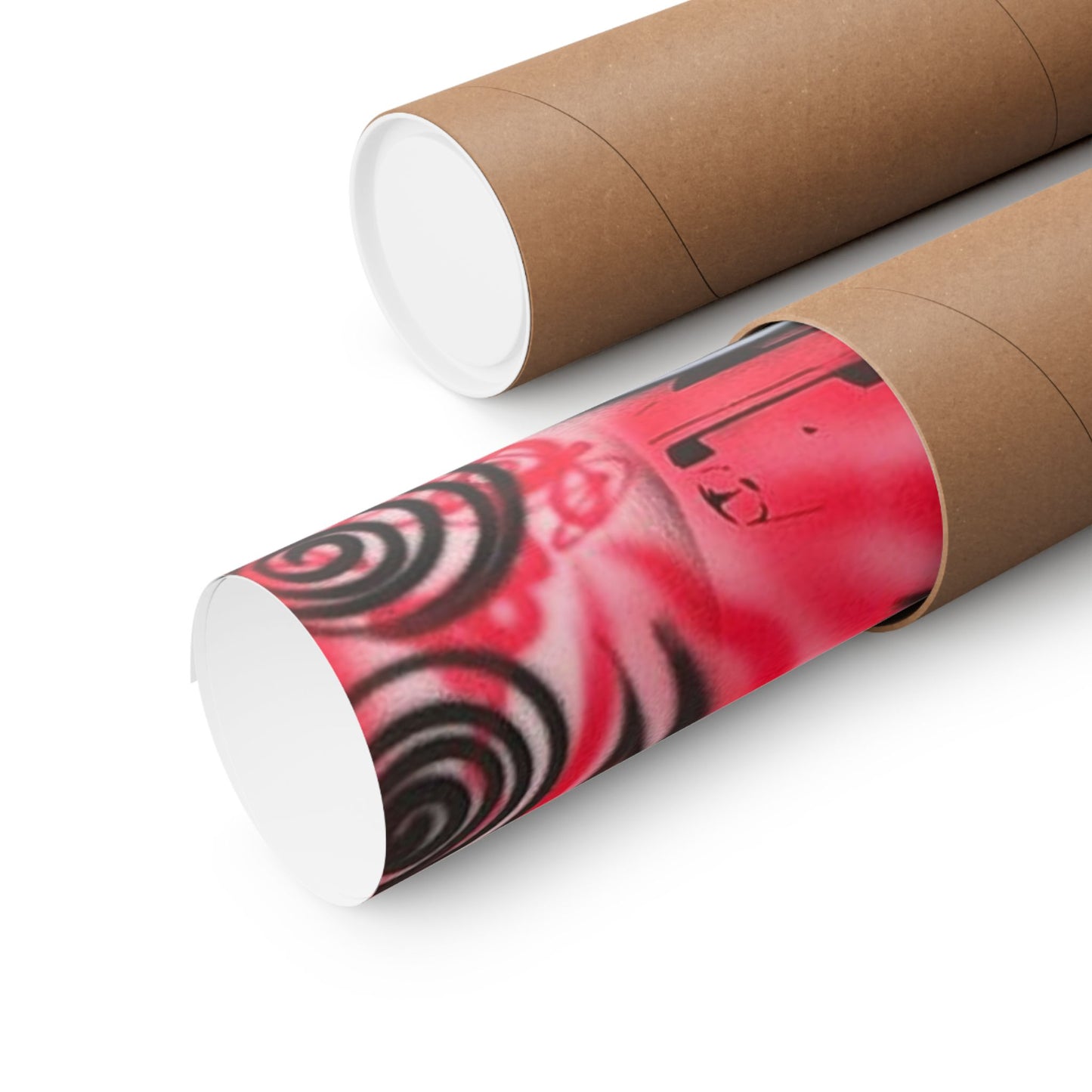"lucky you! pt. 3" airbrush horizontal print