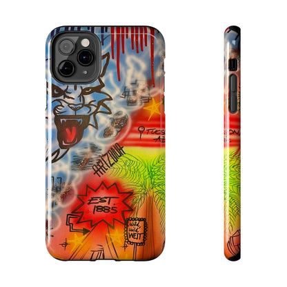 "tucson, arizona pt. 2" airbrush iPhone case