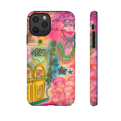 "new orleans, la" airbrush iPhone case