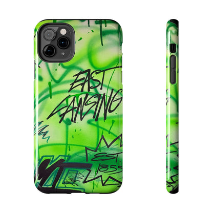 "east lansing, mi" airbrush iPhone case