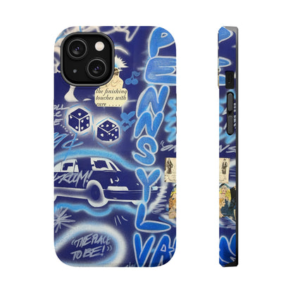 MagSafe "state college, pa" airbrush iPhone case
