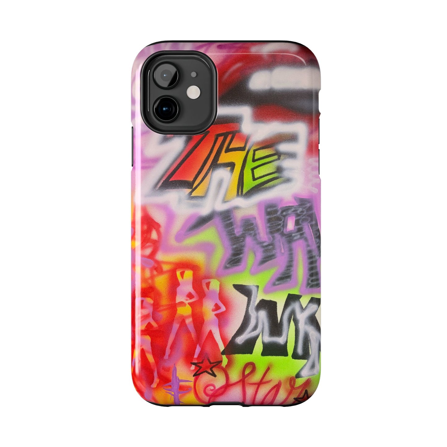 "wynwood gold" airbrush iPhone case