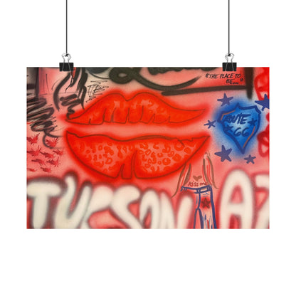 "tucson, arizona" airbrush horizontal print