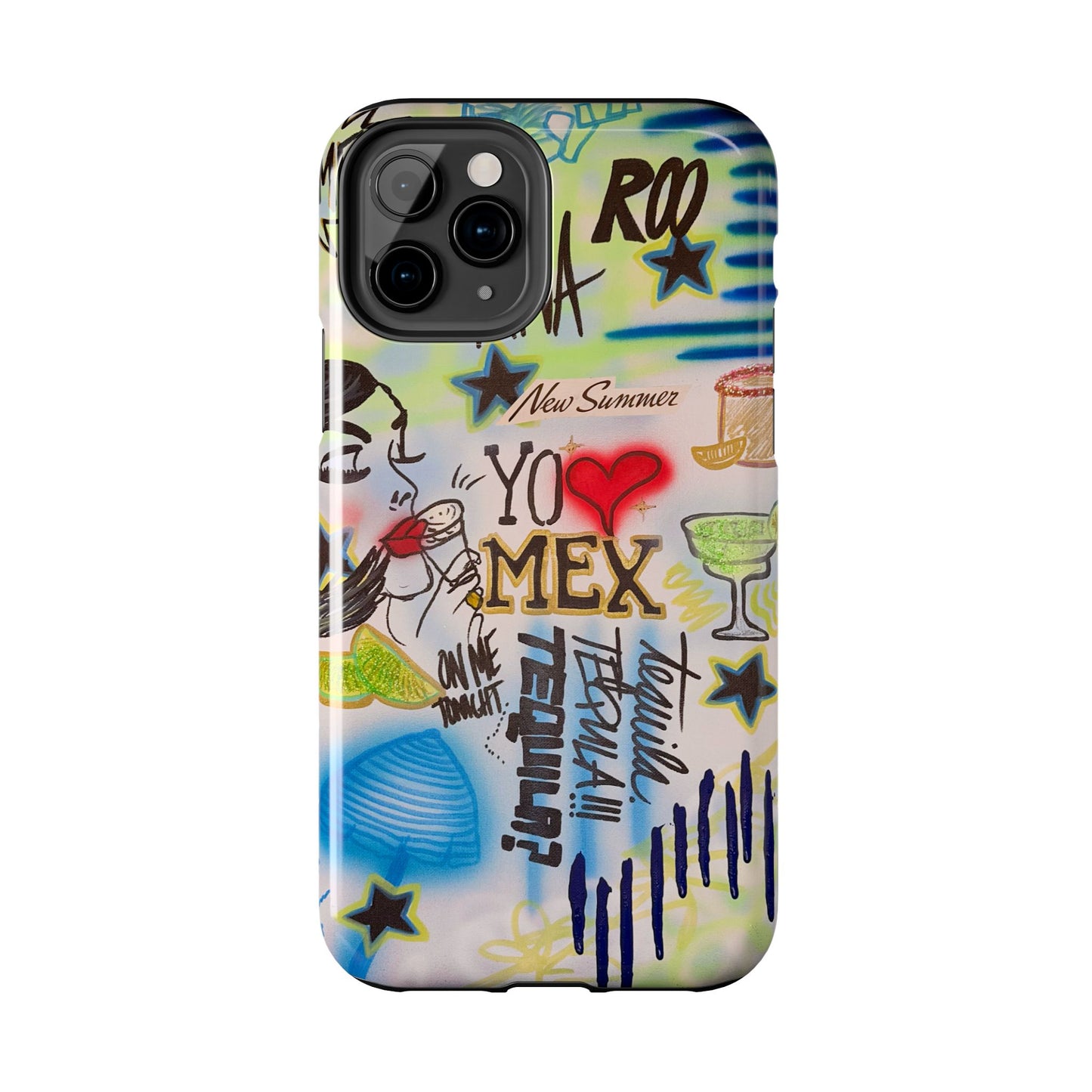 "salted lime" airbrush iPhone case
