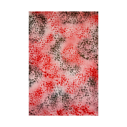"red cheetah" airbrush rolled print