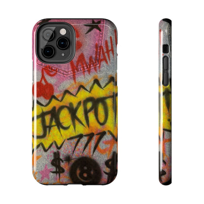 "jackpot!" airbrush iPhone case