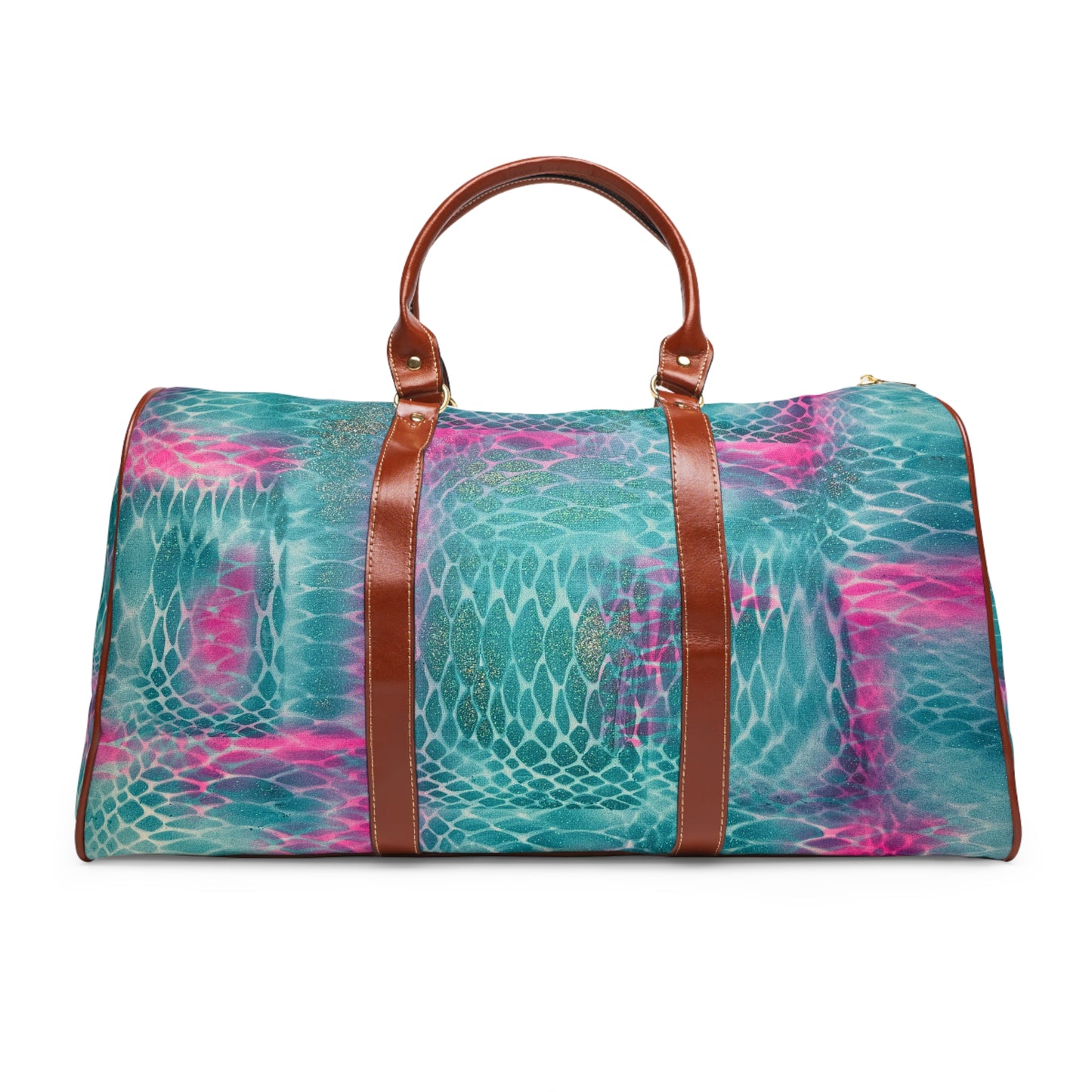 "snakeskin" airbrush waterproof travel bag
