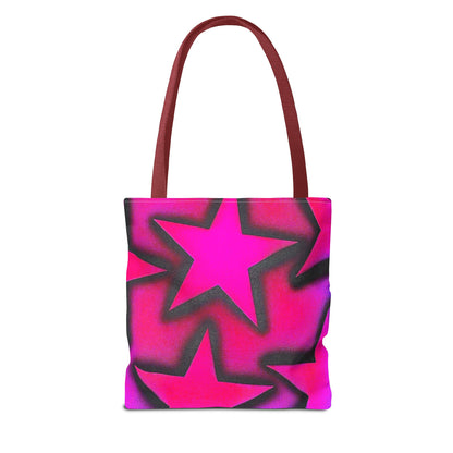 "ur a star pt. 2" airbrush tote bag
