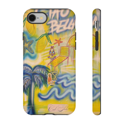 "ciao bella" airbrush iPhone case