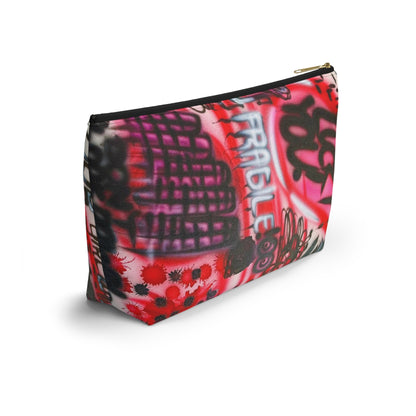 "lucky you!" airbrush makeup pouch