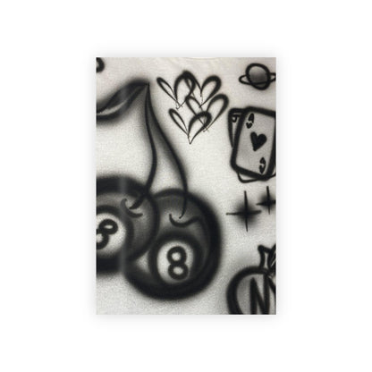 "hidden ace" airbrush wrapping paper