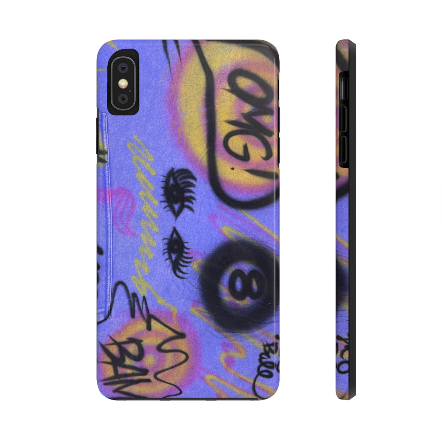 "eye$ on lies" airbrush iPhone case