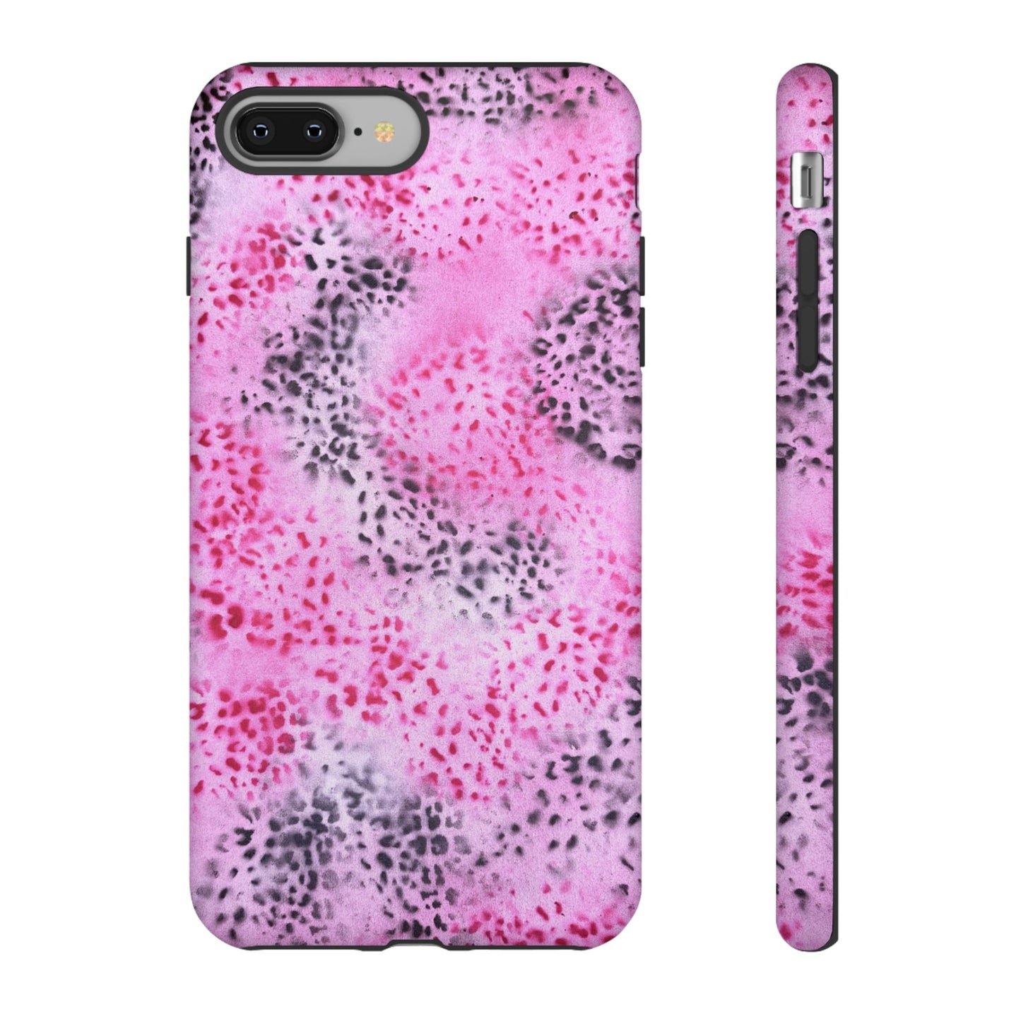 "pink cheetah pt. 2" airbrush iPhone case
