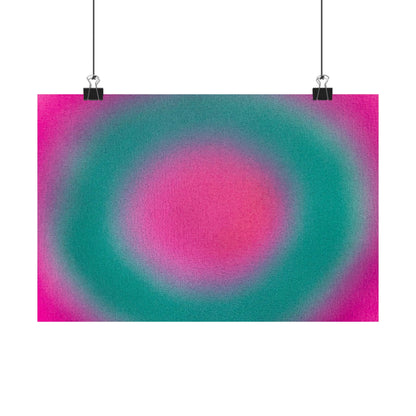 "watermelon sugar aura" airbrush horizontal print