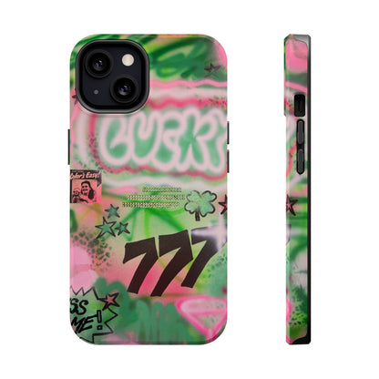 MagSafe "so lucky" airbrush iPhone case