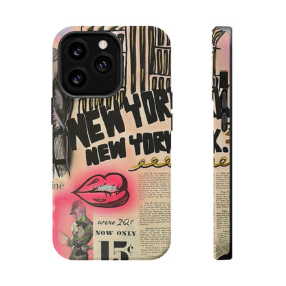 MagSafe "new york, new york" airbrush iPhone case