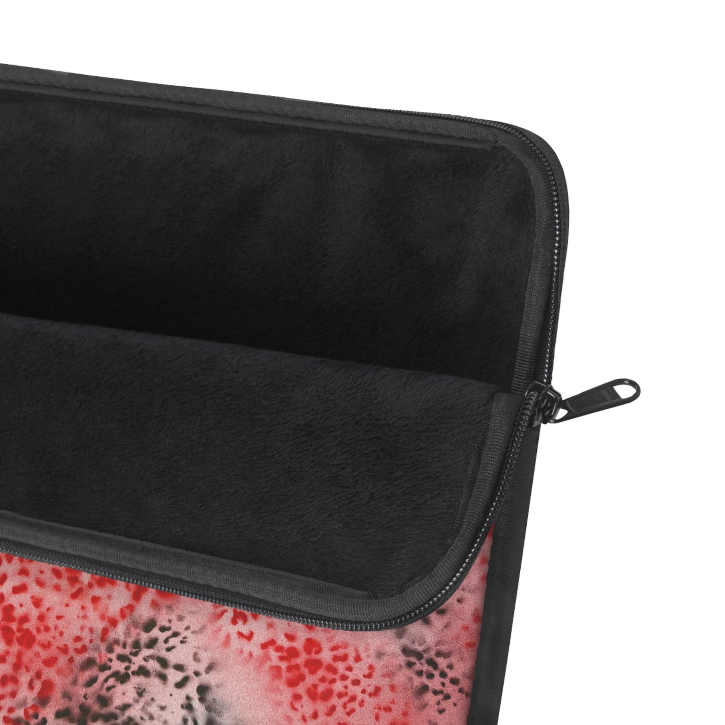 "red cheetah" airbrush laptop sleeve