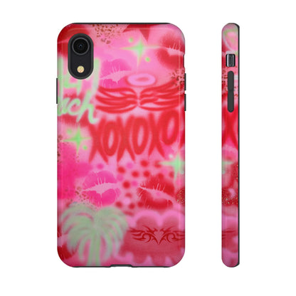 "love sick" airbrush iPhone case