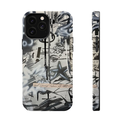 MagSafe "monochrome mood" airbrush iPhone case