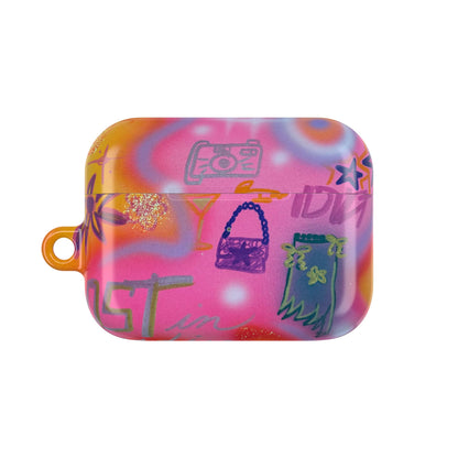 "ibiza" airbrush airpod cases
