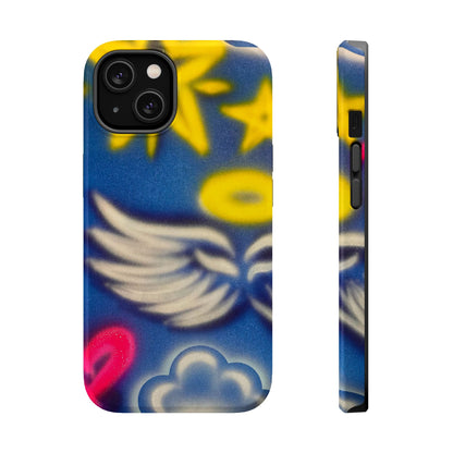MagSafe "celestial halo" airbrush iPhone case
