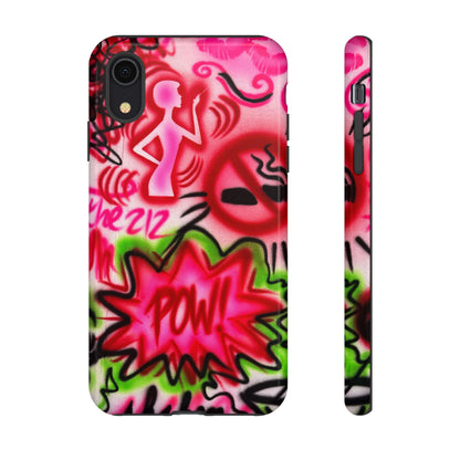 "in the 212" airbrush iPhone case