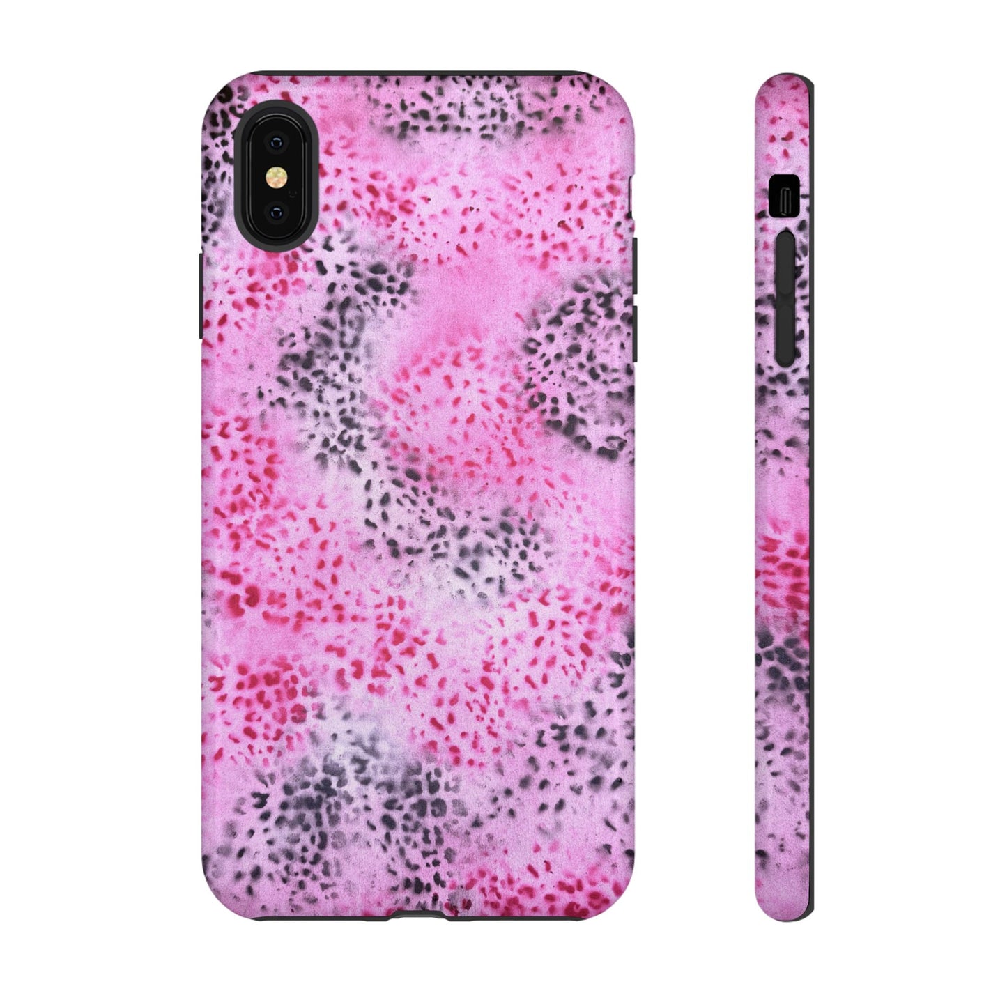 "pink cheetah pt. 2" airbrush iPhone case