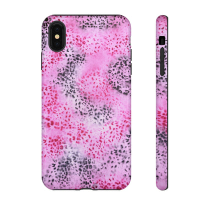 "pink cheetah pt. 2" airbrush iPhone case