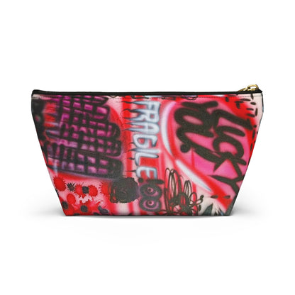 "lucky you!" airbrush makeup pouch