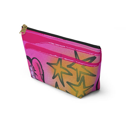 "star drip" airbrush makeup pouch