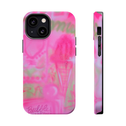 MagSafe "miami matcha" airbrush iPhone case