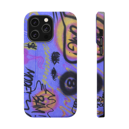MagSafe "eye$ on lies" airbrush iPhone case