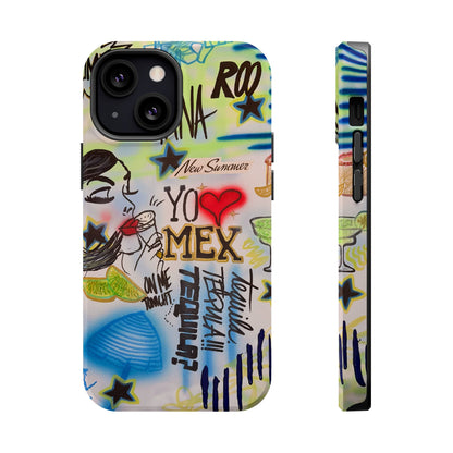 MagSafe "salted lime" airbrush iPhone case
