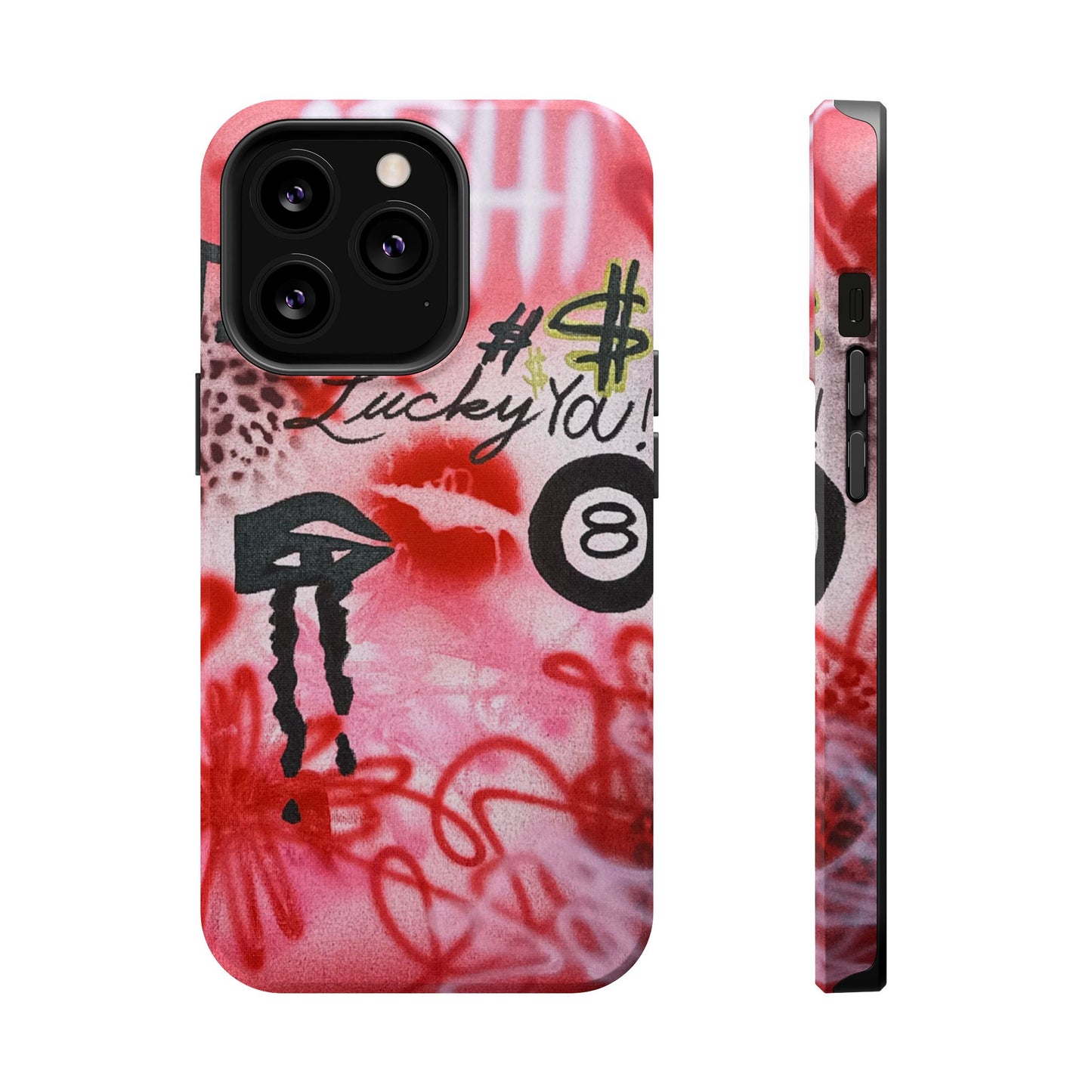 MagSafe "intriguing encounter" airbrush iPhone case