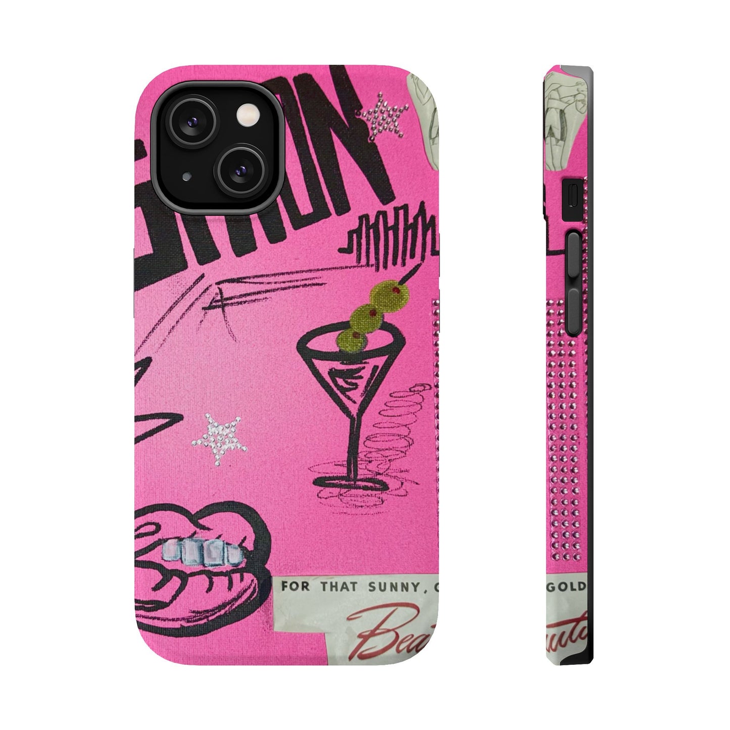 MagSafe "high fashion" airbrush iPhone case
