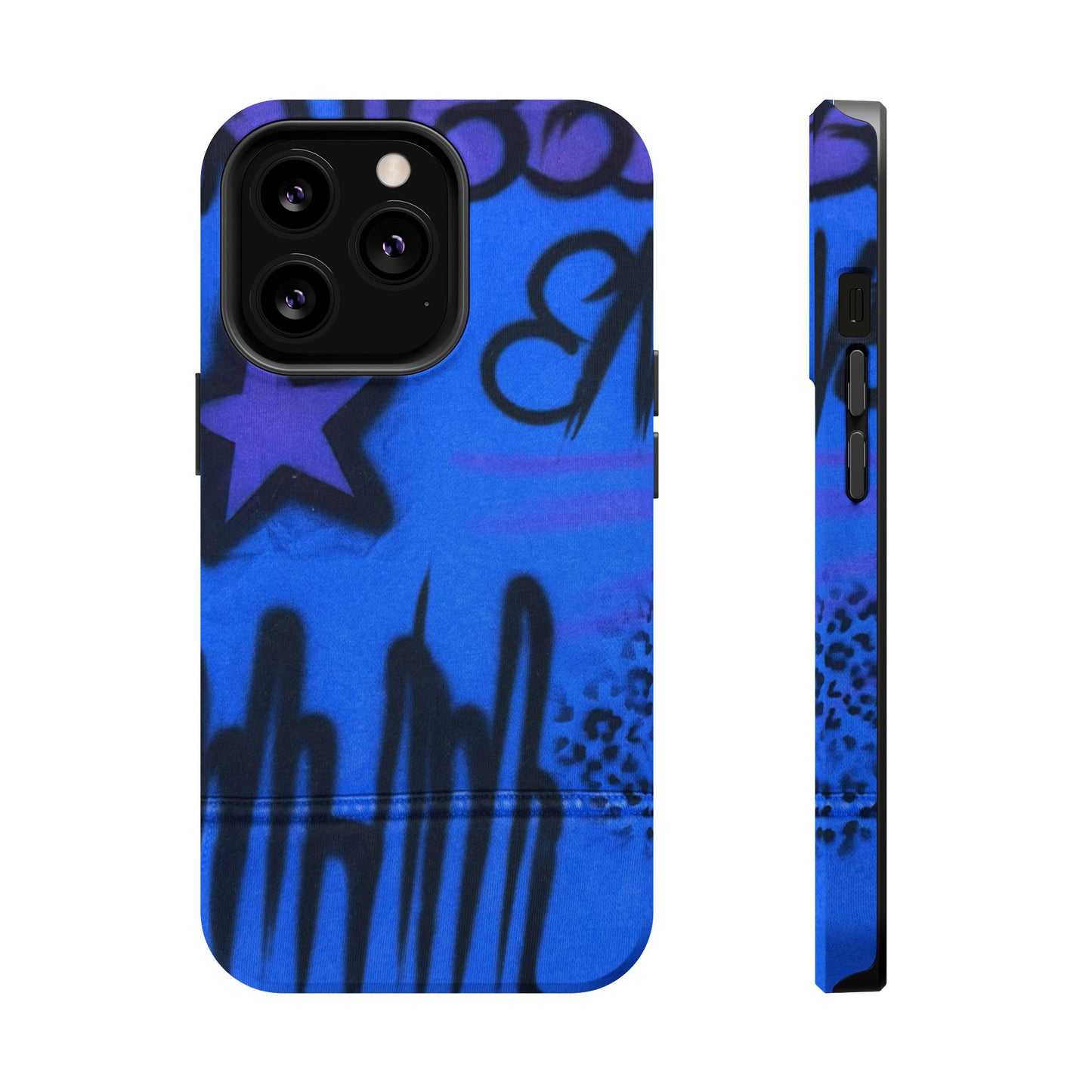 MagSafe "infamous indigo" airbrush iPhone case