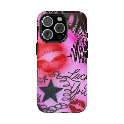 "ulterior motive" airbrush iPhone case