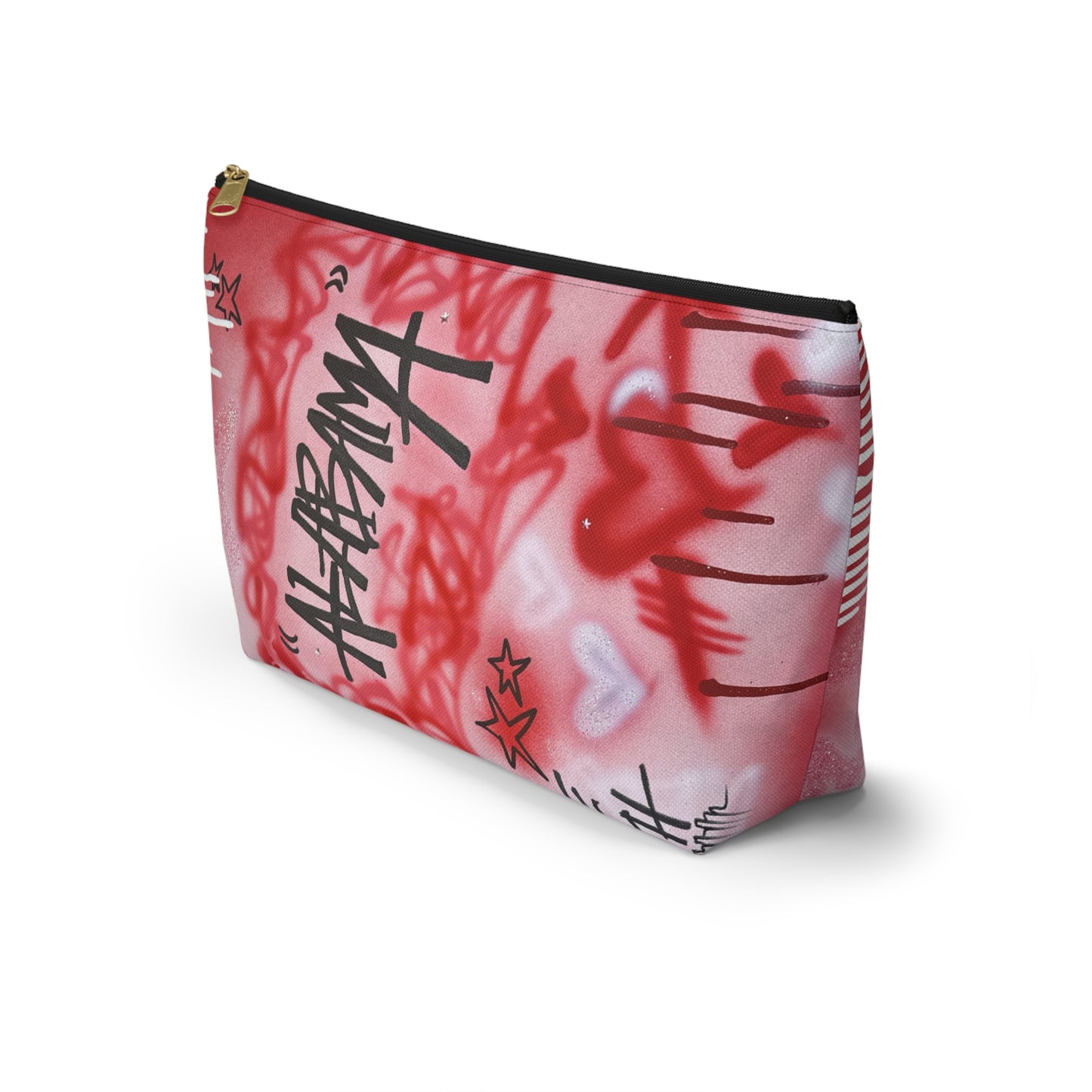 "alabama" airbrush makeup pouch