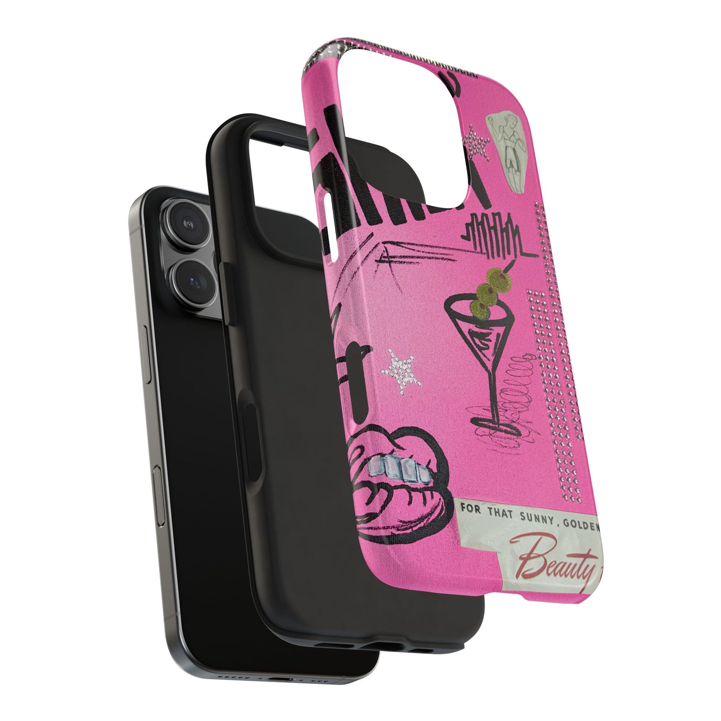 "high fashion" airbrush iPhone case