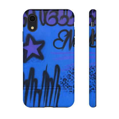 "infamous indigo" airbrush iPhone case