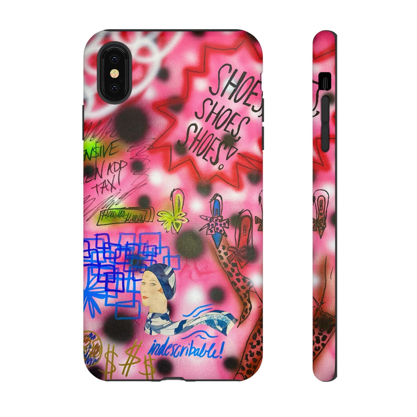 "indescribable cost" airbrush iPhone case