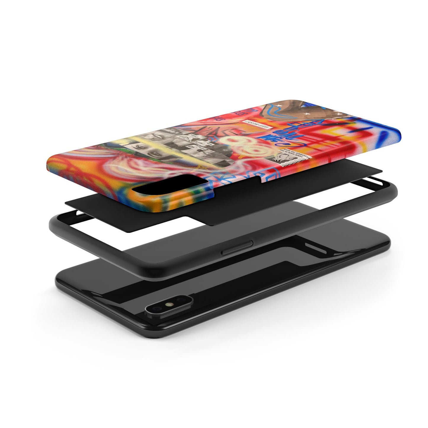 "get busy!" airbrush iPhone case