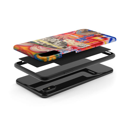"get busy!" airbrush iPhone case