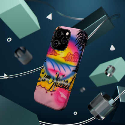 MagSafe "sunkissed" airbrush iPhone case