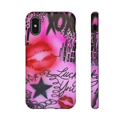 "ulterior motive" airbrush iPhone case